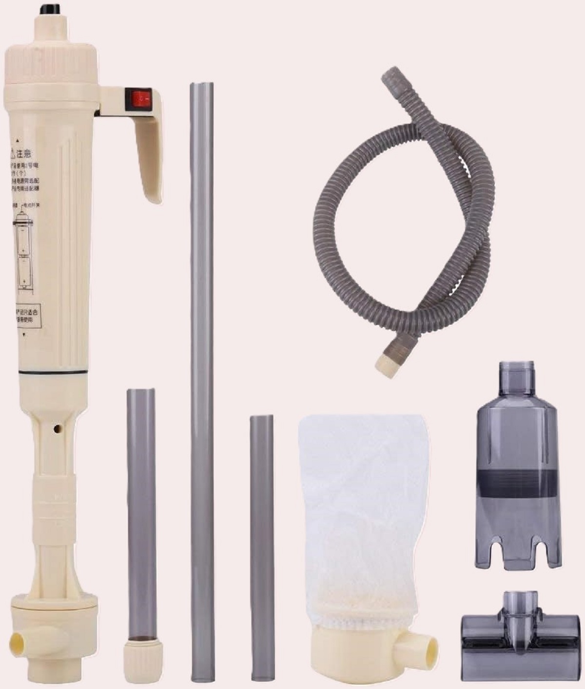 Elektrický akváriový odkaľovač